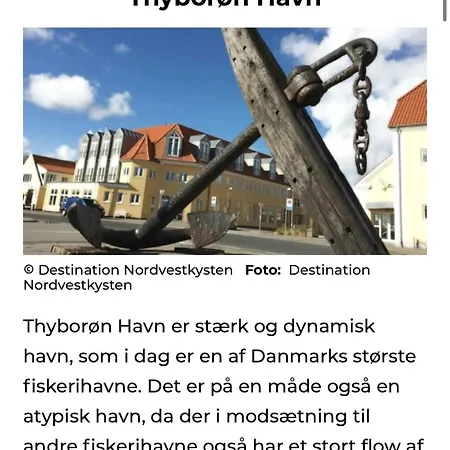 Dejlig Og Hyggelig Hus I Thyborøn